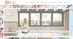 Desktop Screenshot of okna-polskava.com